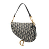 Dior Oblique Canvas Saddle Bag Secondhand