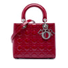 Dior Medium Patent Cannage Lady Dior Secondhand
