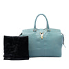 Saint Laurent Large Leather Cabas Chyc Satchel Secondhand