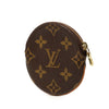 Louis Vuitton Monogram Porte Monnaie Round Coin Pouch Secondhand