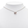 Gucci Sterling Silver and Opal Love Britt Pendant Necklace Secondhand