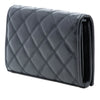 Saint Laurent Quilted Diamond Lambskin Becky Wallet on Chain Secondhand
