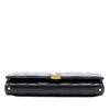 Saint Laurent Quilted Diamond Lambskin Becky Wallet on Chain Secondhand