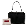 Valentino Pony Hair Rockstud Top Handle Bag Secondhand
