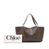 Chloé Grained Calfskin Spin East West Tote Secondhand