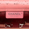 Chanel Perforated Calfskin Logo Eyelet Flap Bag Secondhand