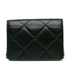 Chanel Quilted Calfskin Strass Clutch With Chain Flap Secondhand