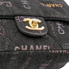 Chanel Mini Rectangular Quilted Denim Mood Flap Secondhand