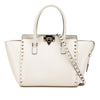 Valentino Mini Leather Rockstud Double Handle Tote Secondhand