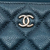 Chanel Large Quilted Caviar O Case Clutch Secondhand