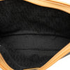 Saint Laurent Leather Trimmed Coated Canvas Clutch Secondhand