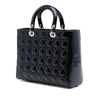 Dior Large Patent Cannage Lady Dior Secondhand