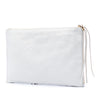 Balenciaga Chevre Motocross Classic Metallic Edge Clutch Secondhand