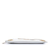 Balenciaga Goatskin Motocross Classic Metallic Edge Clutch Secondhand