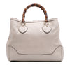 Gucci Medium Leather Bamboo Diana Tote Secondhand