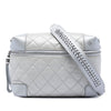 Chanel CC Quilted Metallic Calfskin Street Allure Camera Bag Secondhand