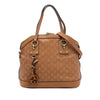 Gucci Medium Guccissima Charm Dome Satchel Secondhand