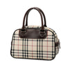 Burberry House Check Canvas Handbag Secondhand