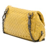 Bottega Veneta Mini Nappa Intrecciato Expandable Chain Flap Crossbody Secondhand