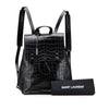 Secondhand Saint Laurent Croc Embossed Calfskin Sac De Jour Backpack