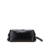 Secondhand Saint Laurent Croc Embossed Calfskin Sac De Jour Backpack