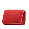Chanel Jumbo Chevron Jersey Leo Lion Flap Secondhand
