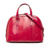 Gucci Small Microguccissima Patent Nice Dome Satchel Secondhand