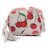 Saint Laurent Baby Calfskin Monogram Cherry Printed Lou Camera Bag Secondhand