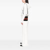 Dolce & Gabbana Floral Embroidered Raffia and Lizard Embossed Calfskin DG Girls Vanity Bag Secondhand