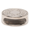 Hermès Palladium Plated Clou De Selle Scarf Ring Secondhand