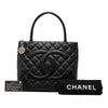 Chanel Caviar Medallion Tote Secondhand