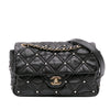 Secondhand Chanel Medium Quilted Lambskin Pearl Studs Flap