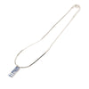 Dior Brass Enamel Oblique Trotter Pendant Necklace Secondhand
