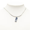 Dior Brass Enamel Oblique Trotter Pendant Necklace Secondhand