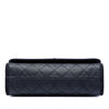 Chanel CC Bicolor Quilted Caviar and Grosgrain Top Handle Flap Secondhand
