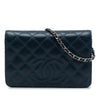 Chanel Stitched CC Quilted Calfskin Wallet on Chain Secondhand