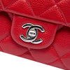 Chanel CC Quilted Caviar Flap Clutch with Chain Secondhand