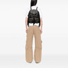 Saint Laurent Calfskin Fringe Festival Backpack Secondhand