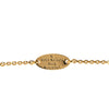 Secondhand Louis Vuitton Gold Plated LV and Me Letter V Pendant Necklace