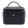 Chanel Medium CC Quilted  Caviar Vanity Case Secondhand