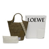 LOEWE Mini Raffia Slit Satchel Secondhand