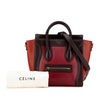 Celine Nano Tricolor Leather Luggage Tote Secondhand