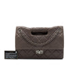 Chanel Paris Byzance Jumbo Washed Lambskin Take Away Flap Secondhand