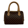 Celine Macadam Coated Canvas Satchel Secondhand