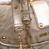 Miu Miu Matelasse Canvas Coffer Satchel Secondhand