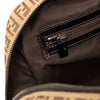 Fendi Zucchino Canvas Shoulder Bag Secondhand