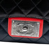 Chanel Medium Tricolor Quilted Glazed Calfskin CC Plate Flap Secondhand