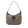 Fendi Zucchino Canvas Shoulder Bag Secondhand