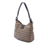 Fendi Zucchino Canvas Shoulder Bag Secondhand