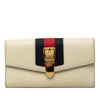 Gucci Calfskin Sylvie Continental Long Wallet Secondhand